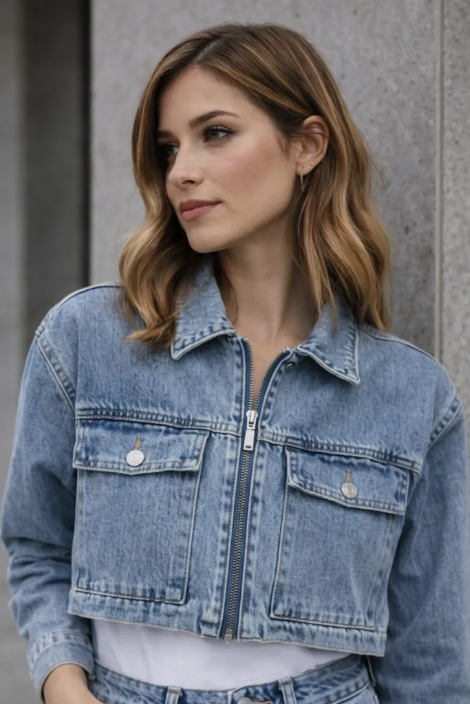 GIUBBINO JEANS ASHA 1559
