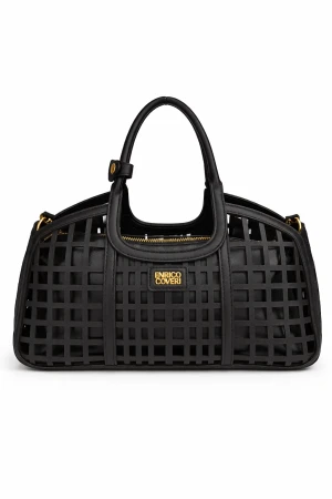 BORSA ENRICO COVERI 6279DP - Nero