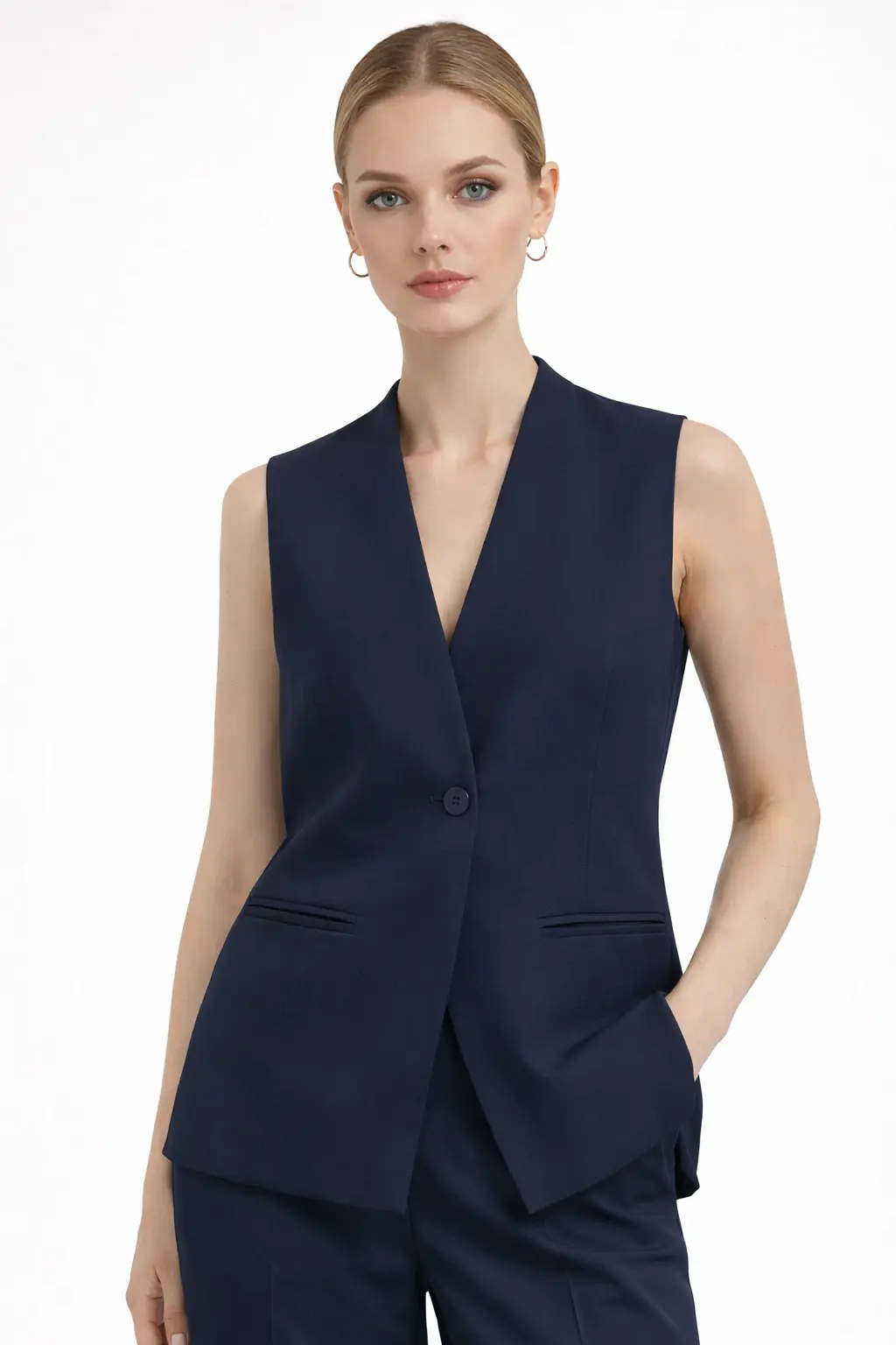 Gilet Donna La. Lolì Elegante Senza Maniche PE26-296 - immagine 6