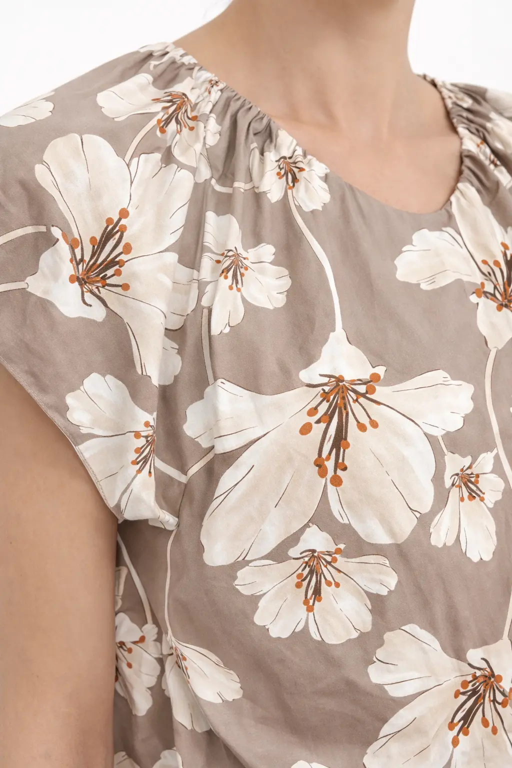 Blusa Donna Diamante 8 Fantasia Floreale Casual Chic 925523 - immagine 5