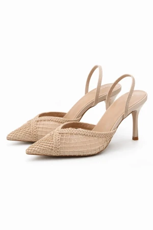 SCARPA SLINGBACK DONNA CON TACCO 806