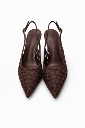 SCARPA SLINGBACK DONNA ELEGANTI CON TACCO 500