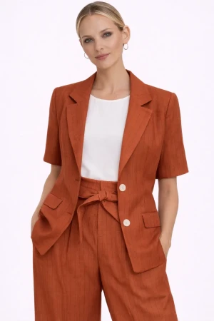 Giacca donna Lumina elegante a manica corta