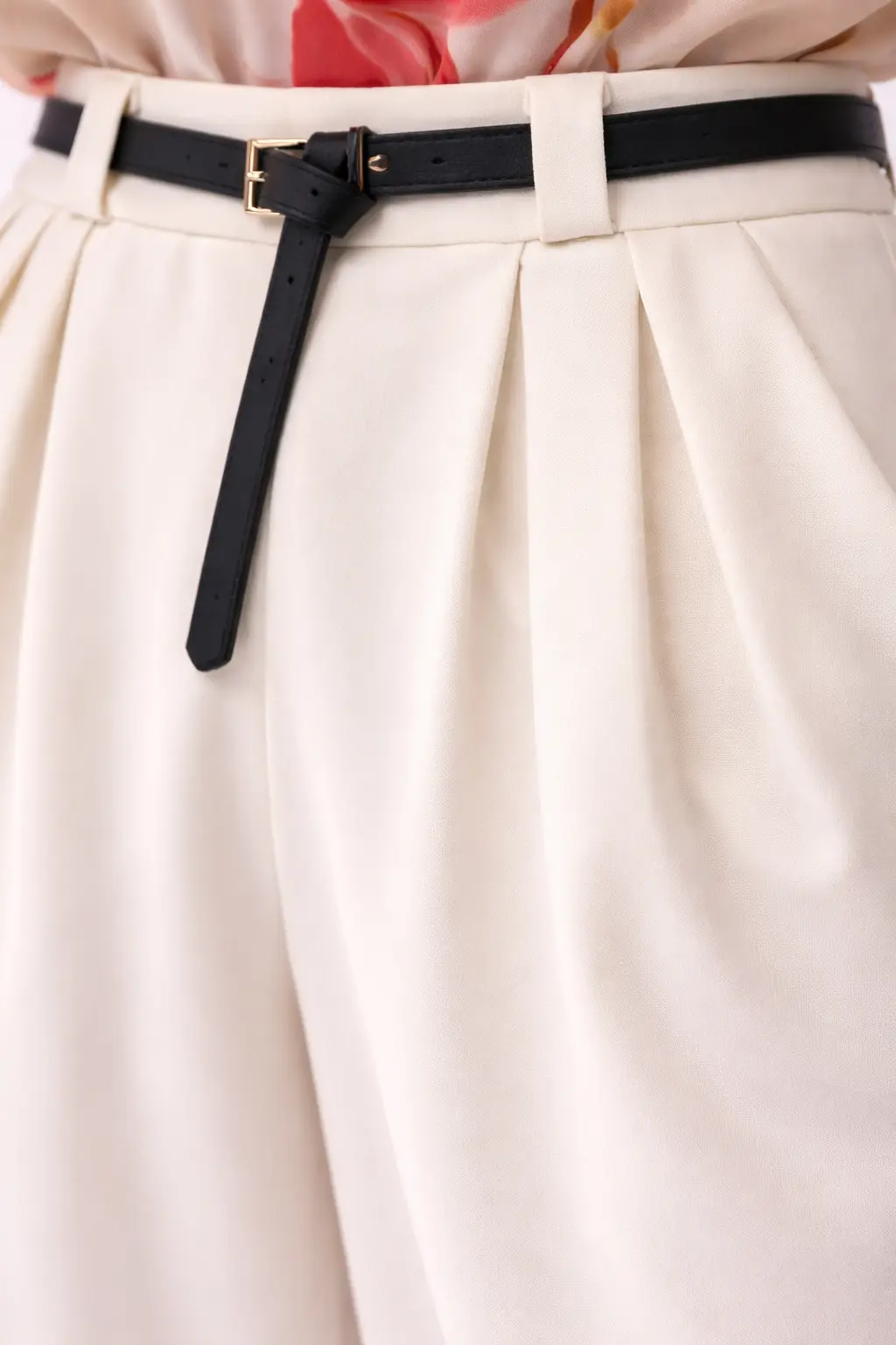 Pantalone Palazzo Donna maGAmà Elegante con Cintura 21510 - immagine 2