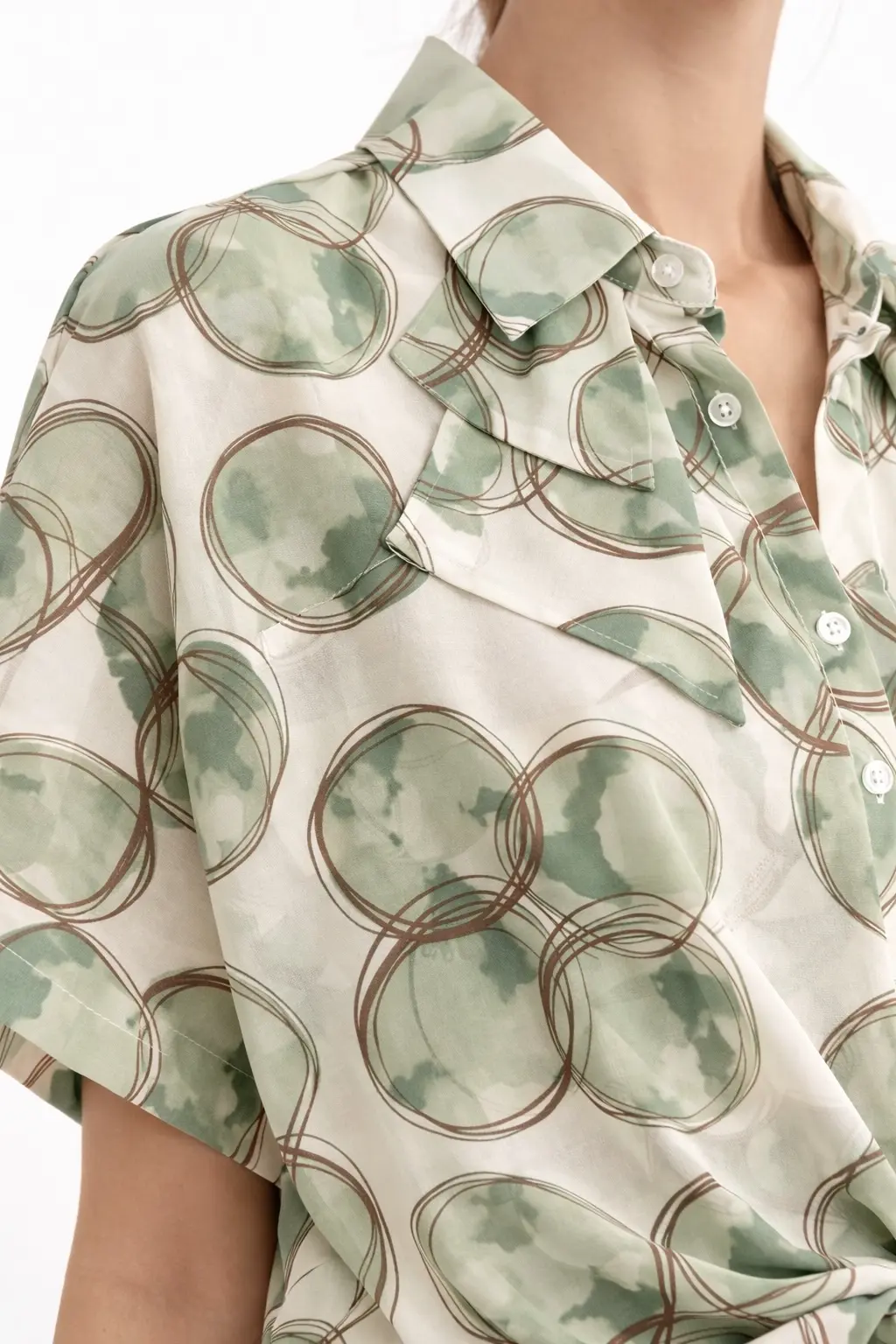 Blusa Donna Diamante 8 Fantasia Elegante Casual Chic 91133 - immagine 5