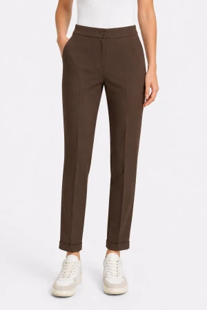 Pantalone donna elegante taglio dritto
