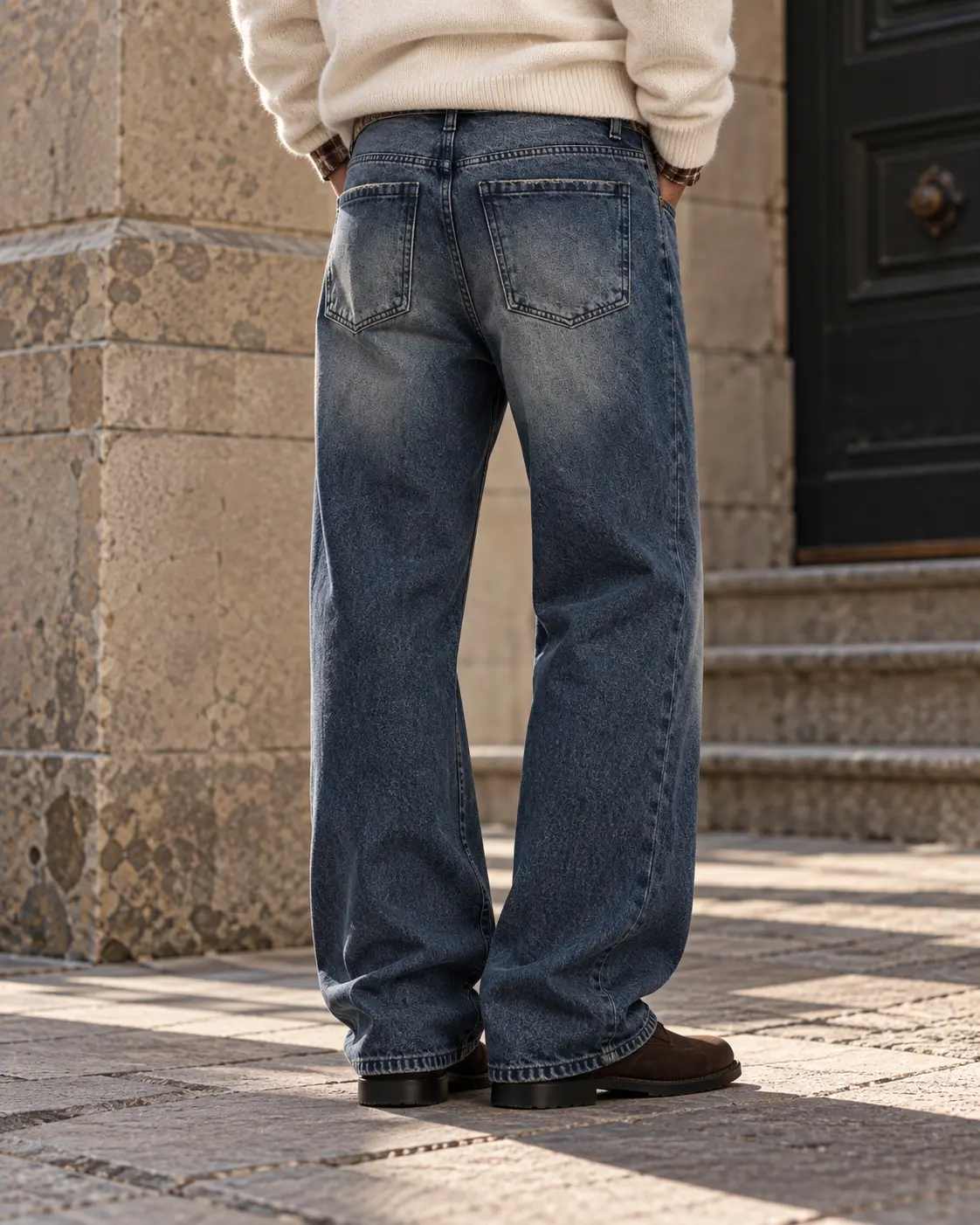 Jeans Uomo Baggy Telamira BTP06342 - immagine 2
